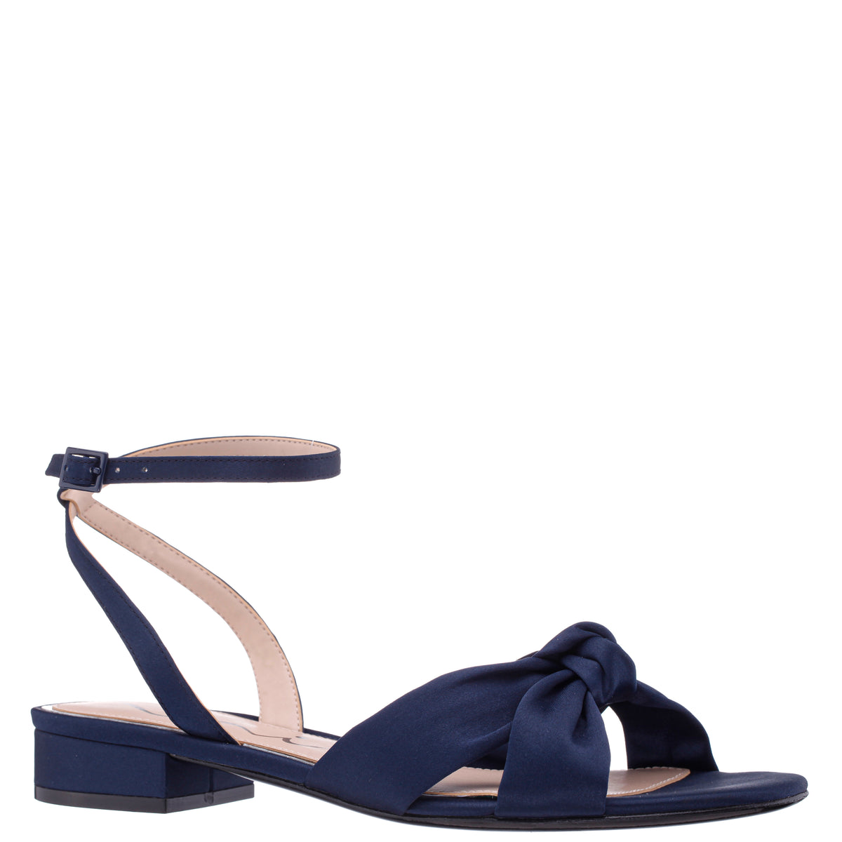 navy blue dress sandals flat Nina Women's Sulma Ankle Strap Sandal - - Sandal heels making them an ideal Waist:W-33 EOFY Maxi Dress Satin One-Shoulder