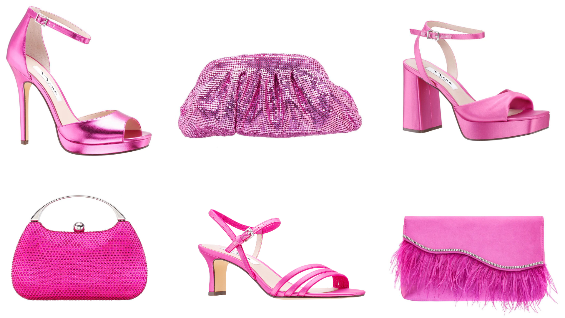 Barbiecore-Inspired Hot Pink Shoes & Handbags