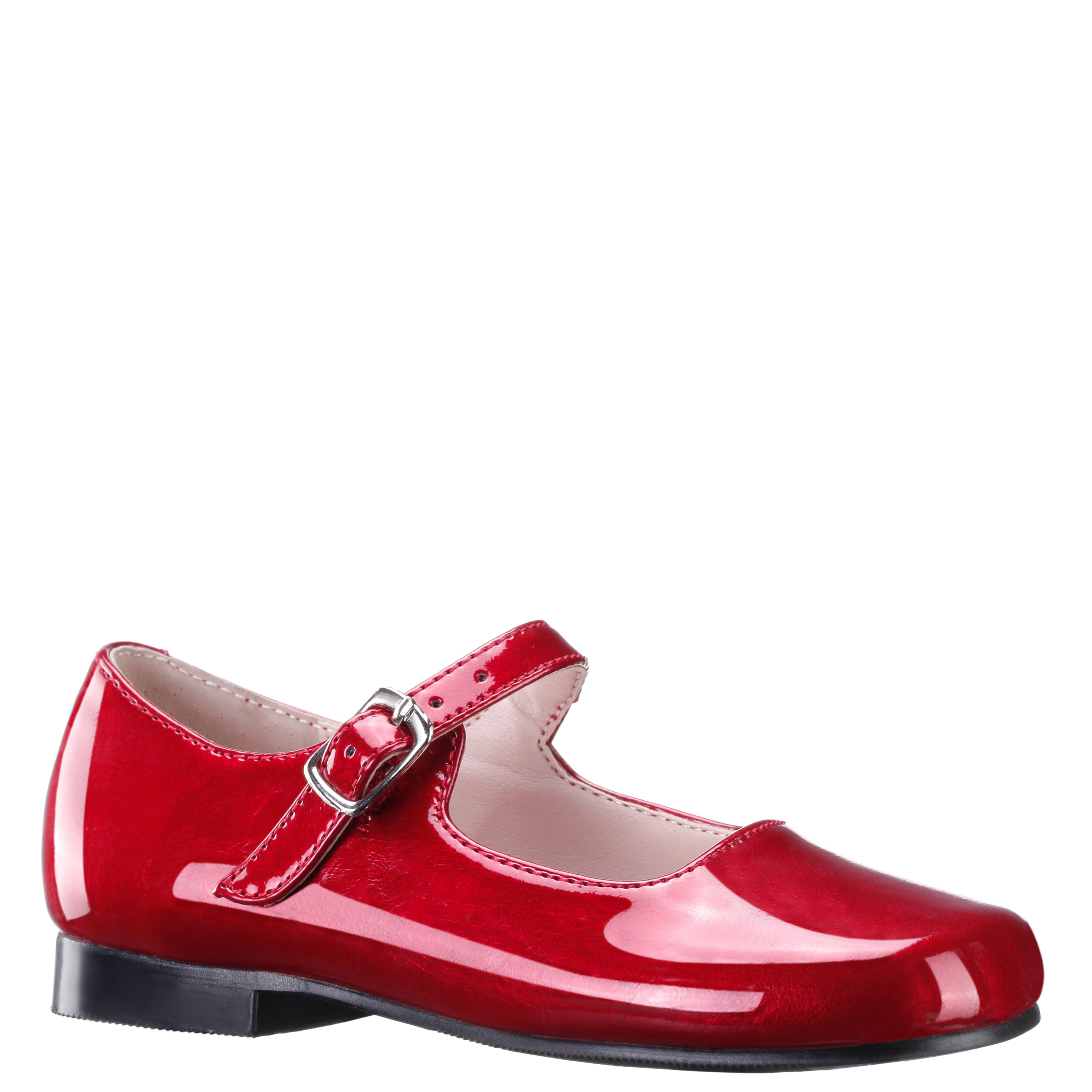 Girls Bonnett Red Patent Mary Jane Dress Shoes | Nina Shoes
