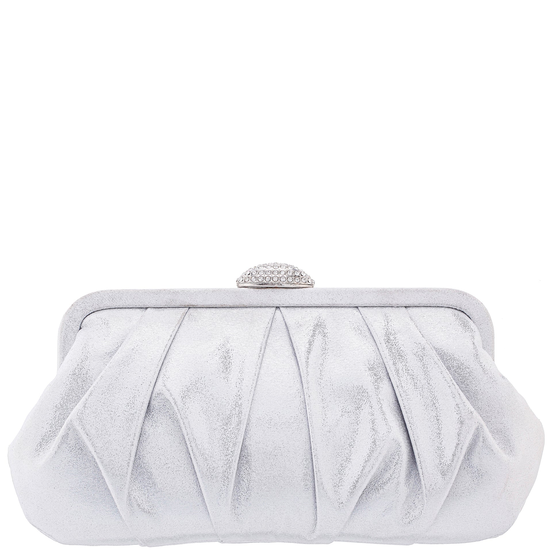 Nina Women's Concord Frame Clutch - White