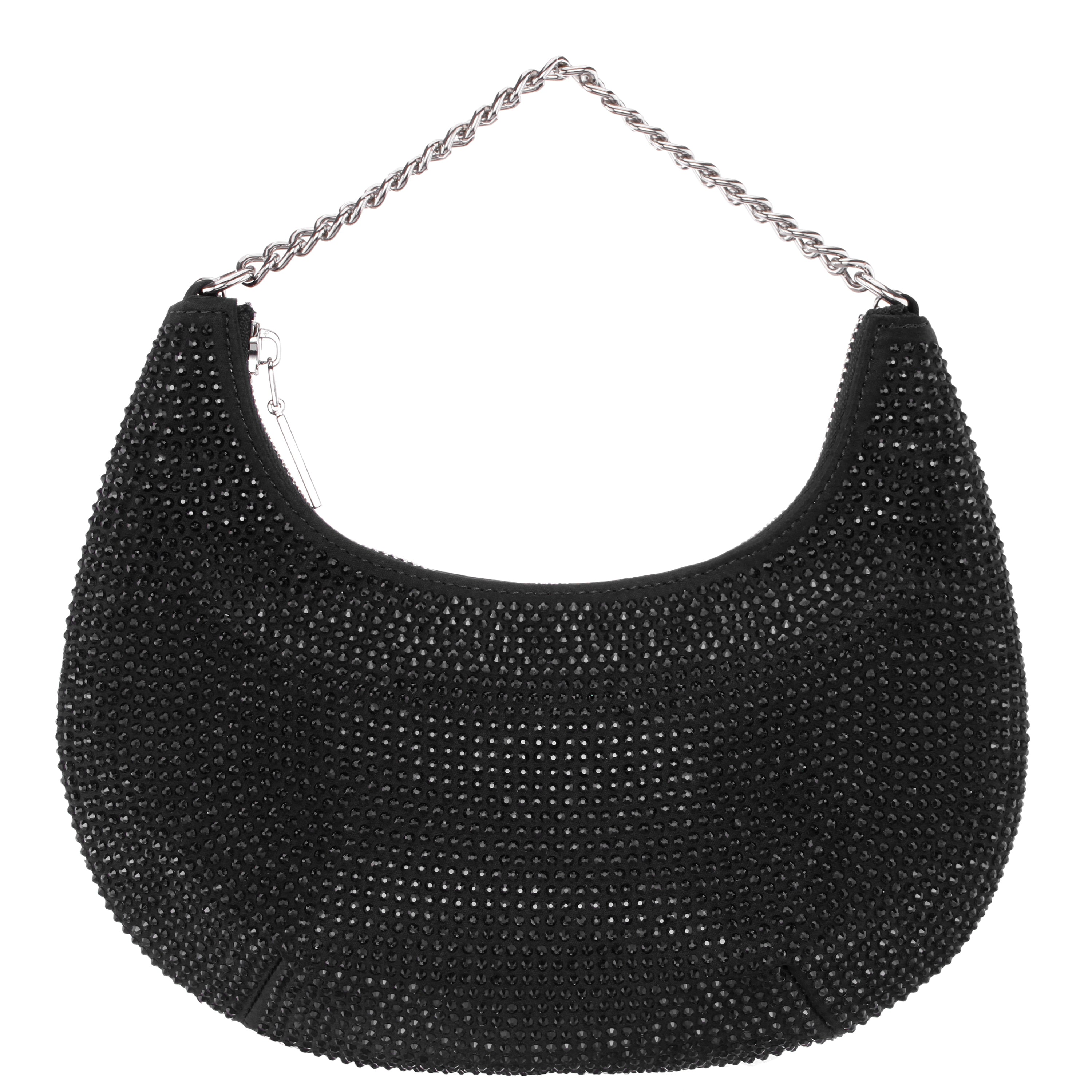 Womens Daryn Black Glass Crystal Crossbody Bag | Nina Shoes