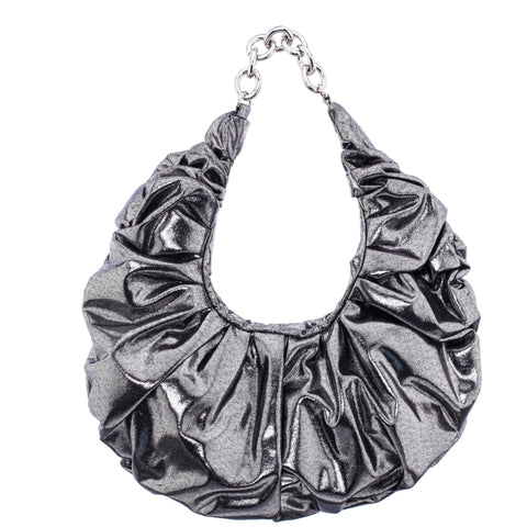 Gun metal hobo 2024 purse