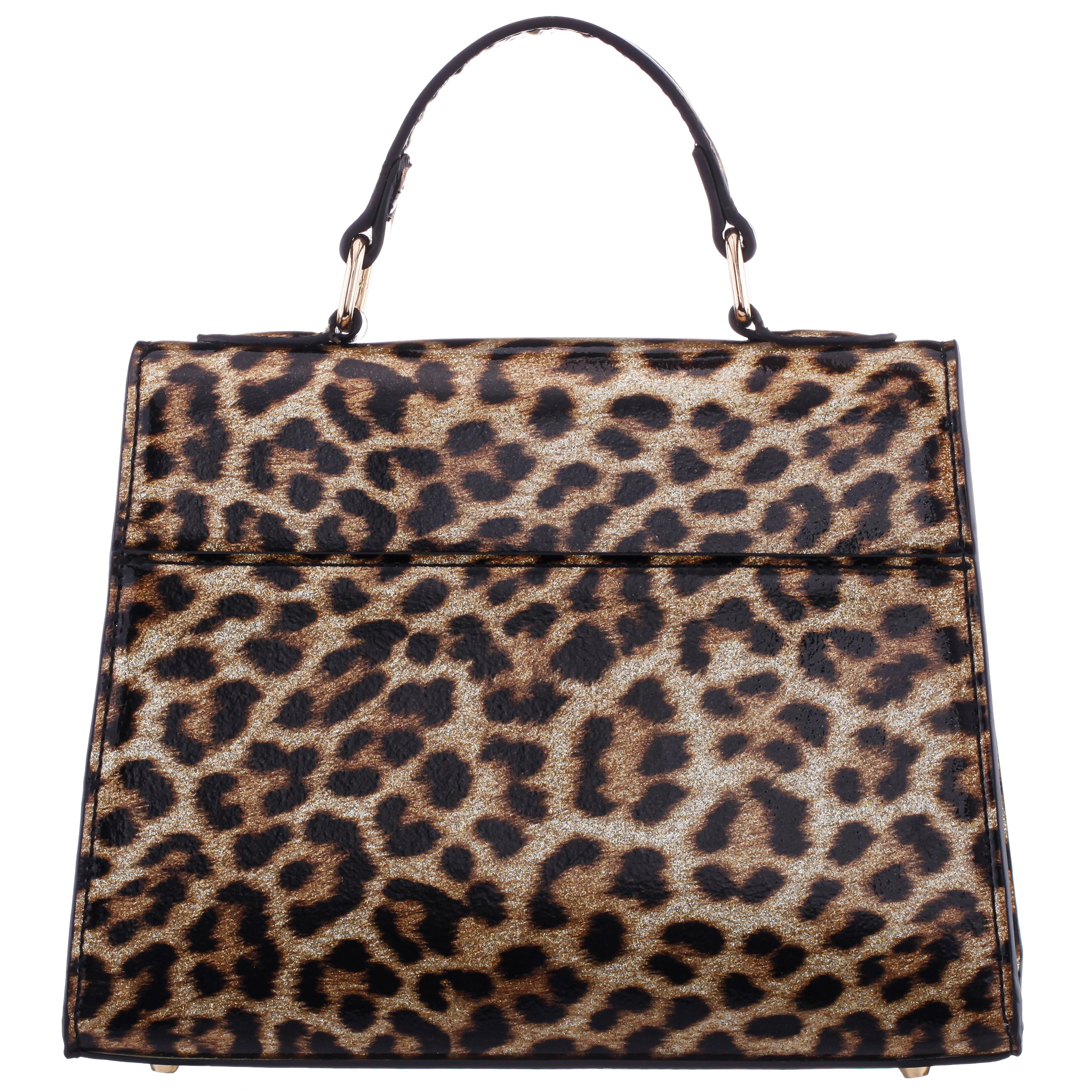 Womens Gemini-L Beige Glitter Beige PU Handle Satchel | Nina Shoes