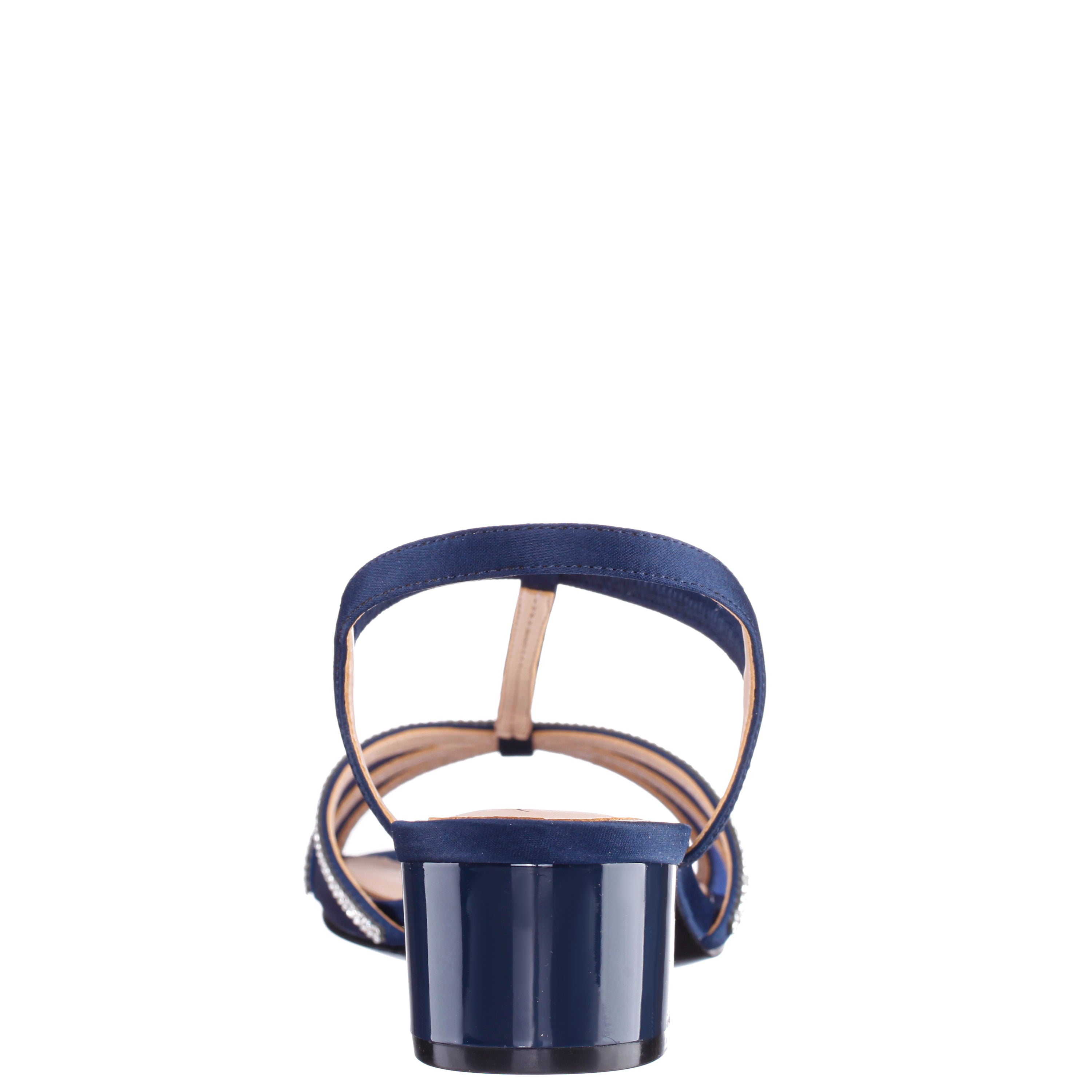 Womens Goldie Blue Sandal Low-Heel | Nina Shoes
