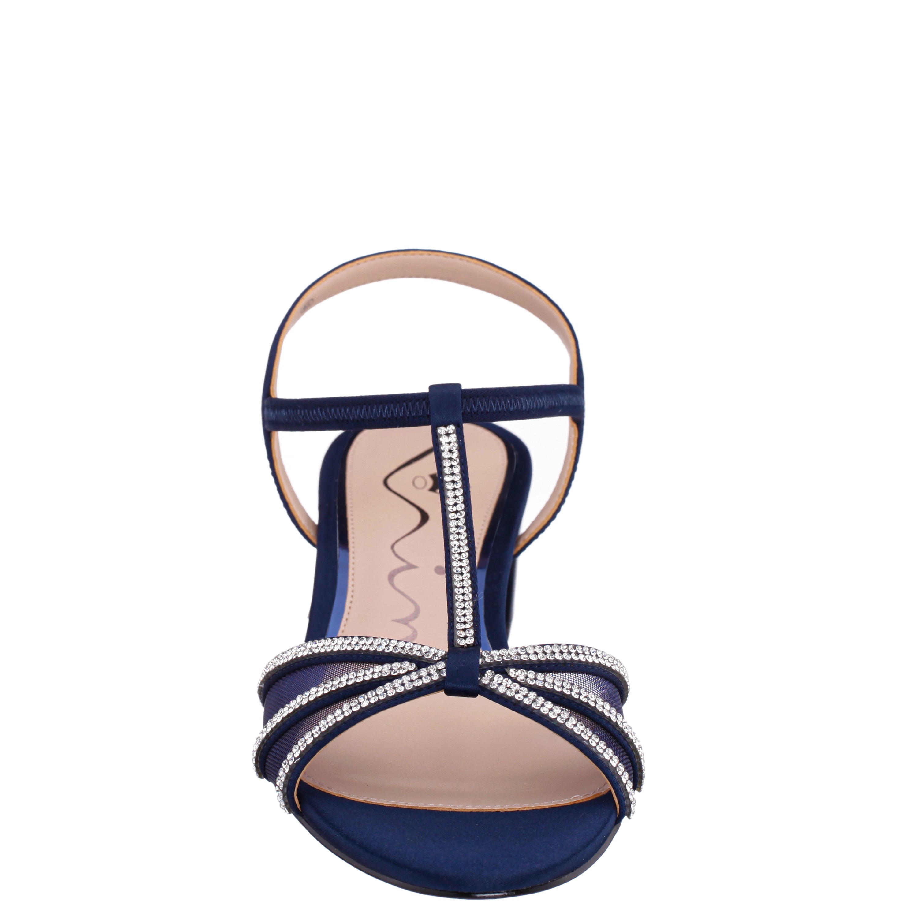 Womens Goldie Blue Sandal Low-Heel