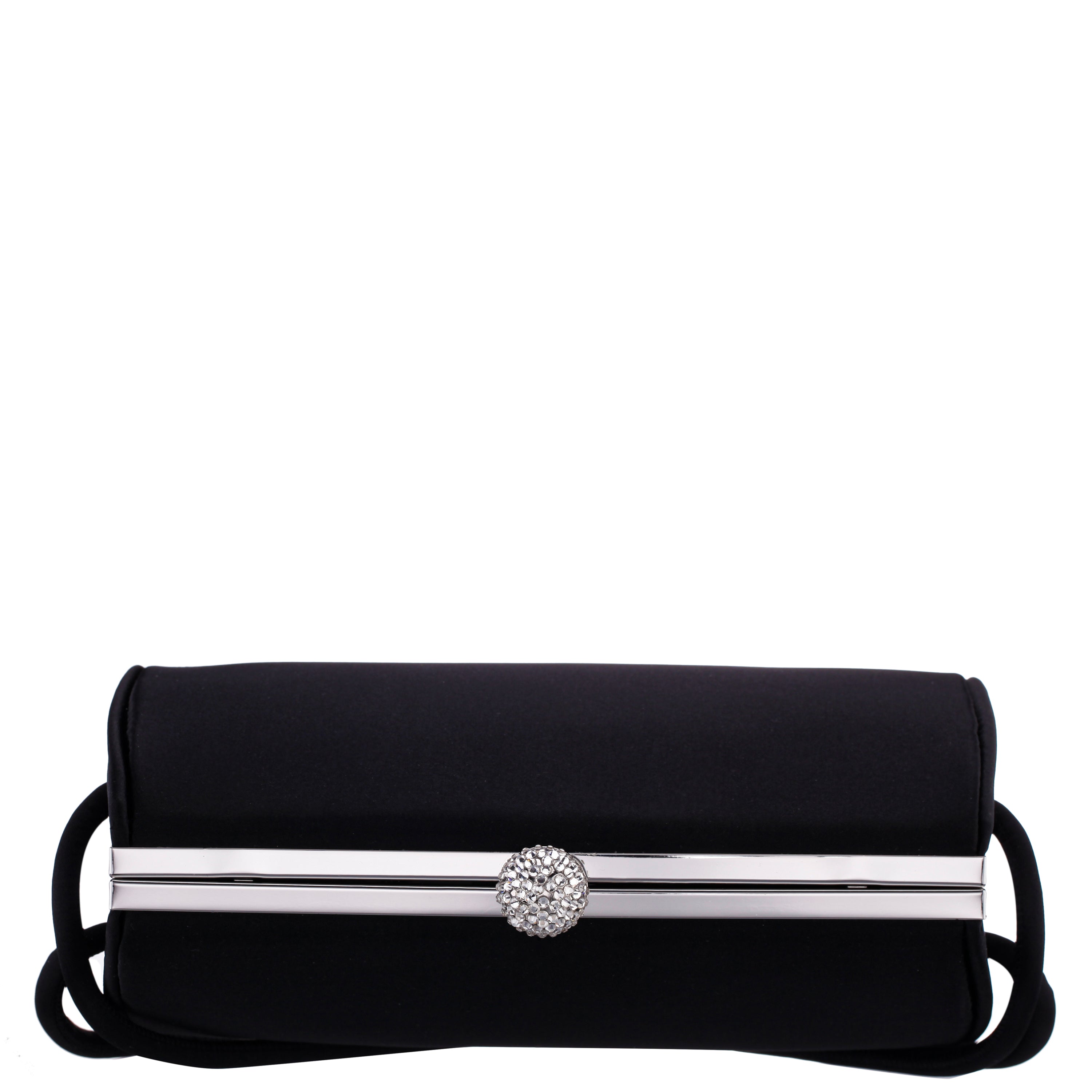 NINA Womens Khalani Blue Satin Handle Bag | Nina Shoes