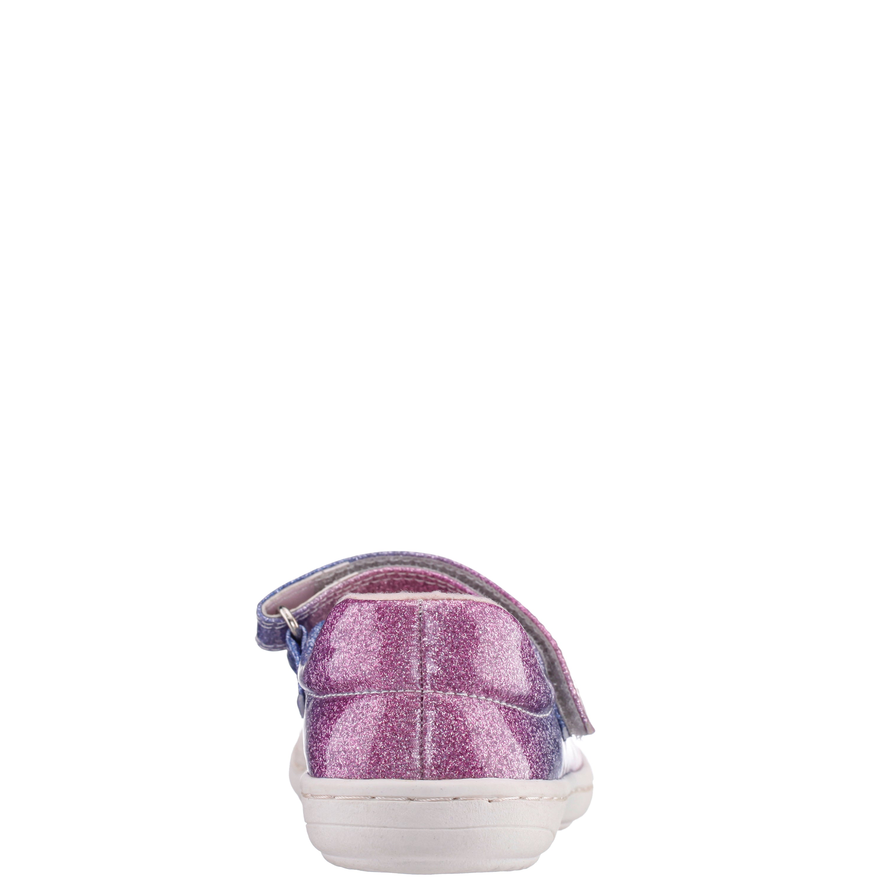 Girls Margaret Multi Colored Coated Glitter Bump Toe May Jane