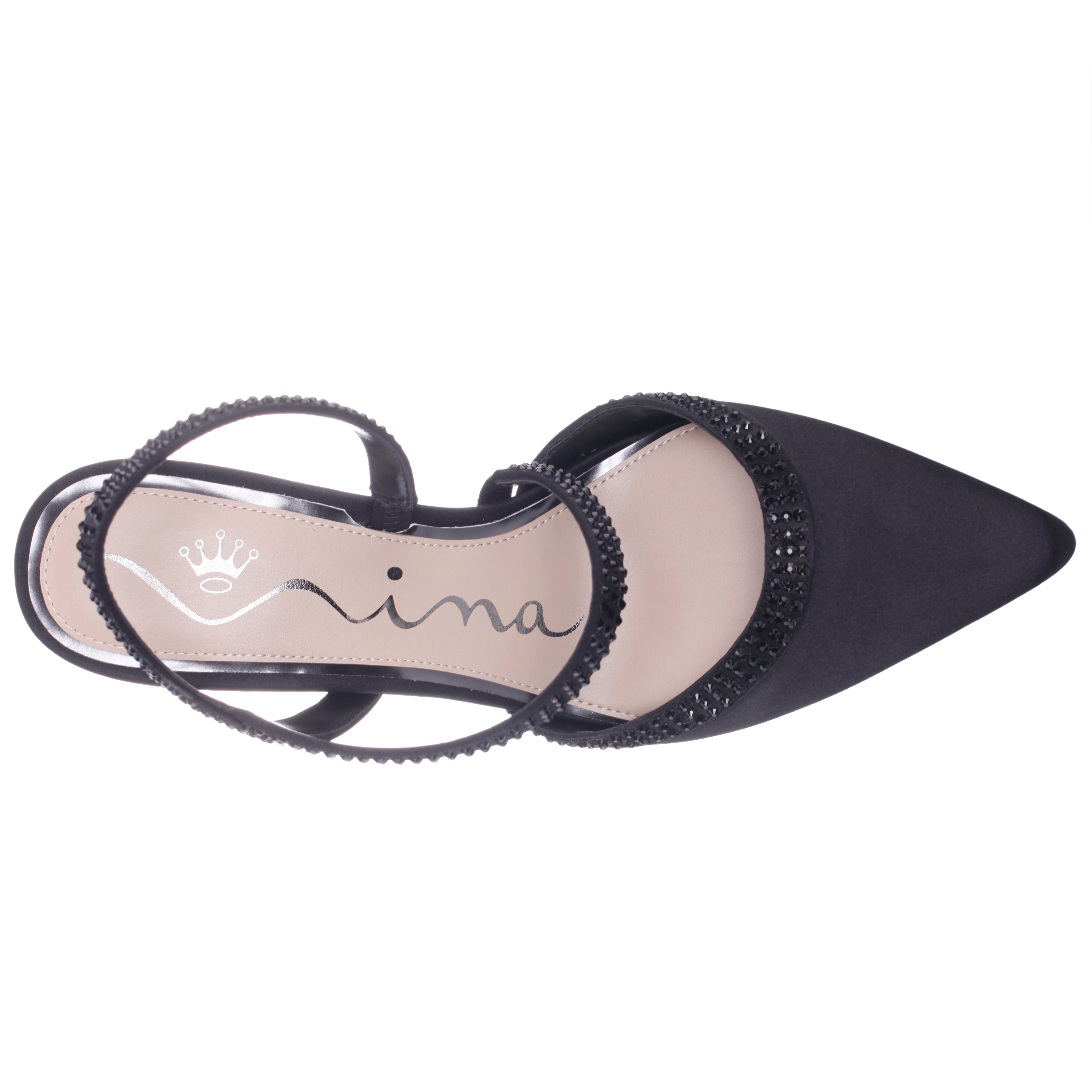 Womens Nicara Black High-Heel Pumps | Nina Shoes