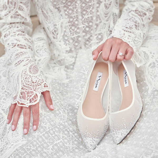 Nina ivory wedding shoes online