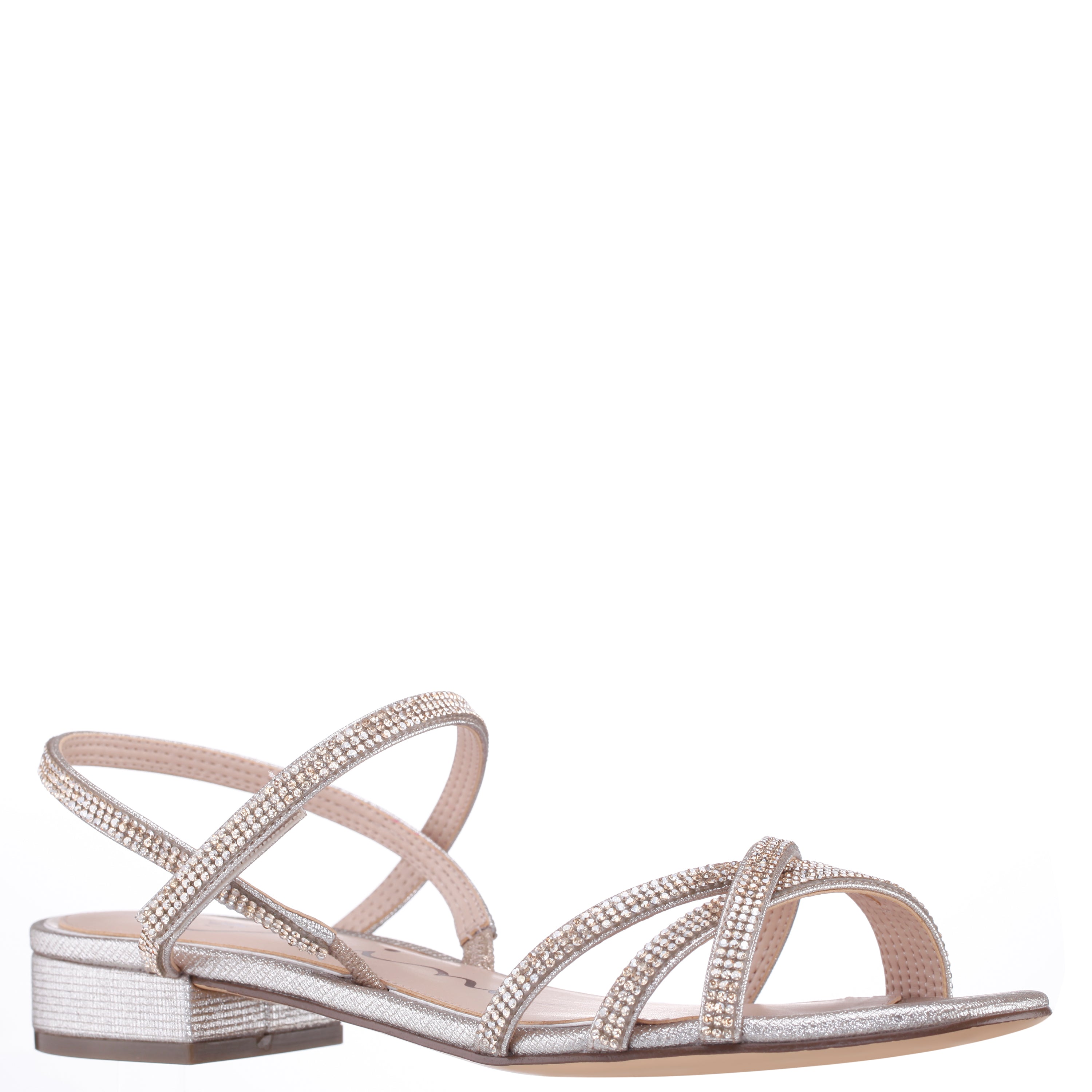 Womens Sonja Platino Sandal Flat-Shoe Sandals | Nina Shoes