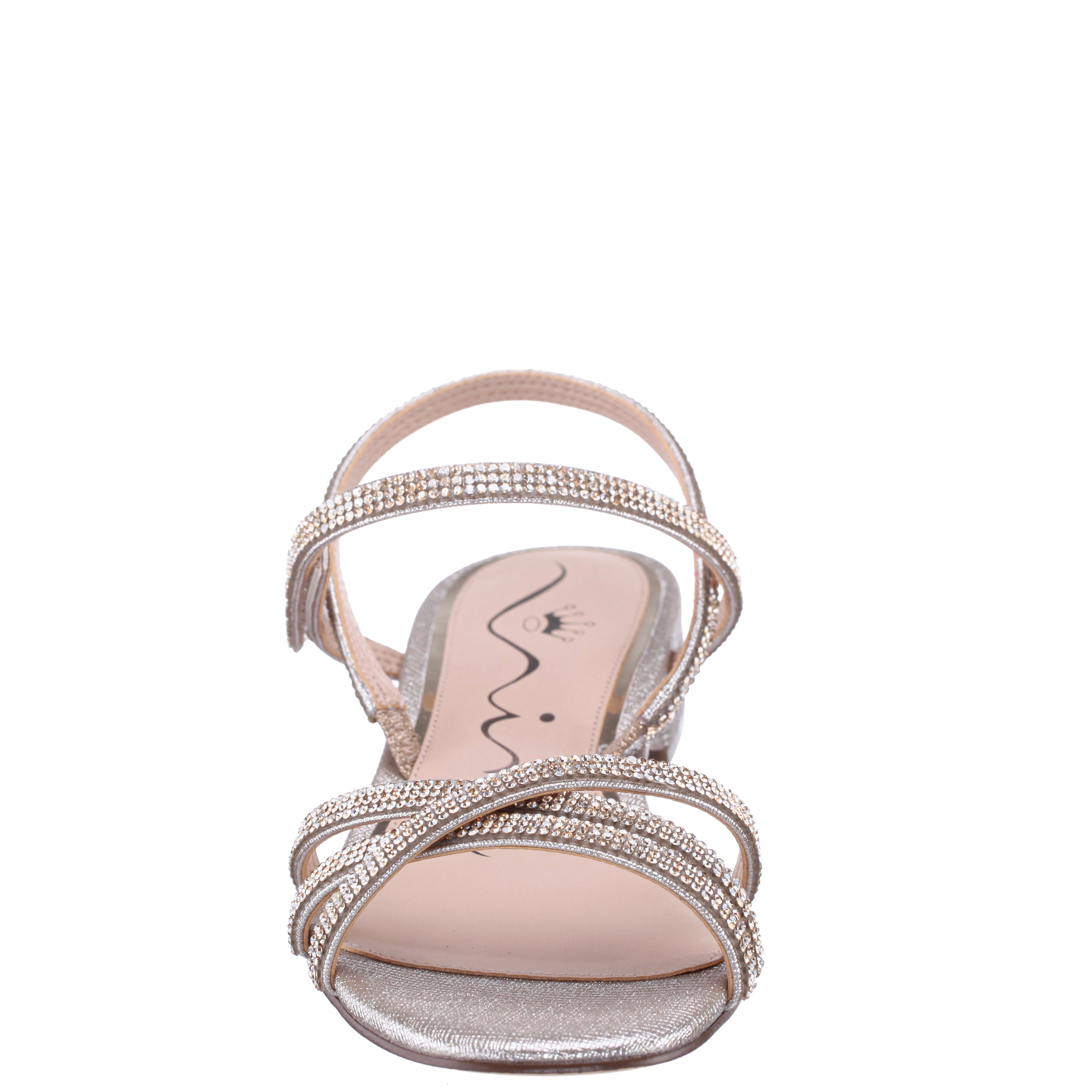 Womens Sonja Platino Sandal Flat-Shoe Sandals | Nina Shoes