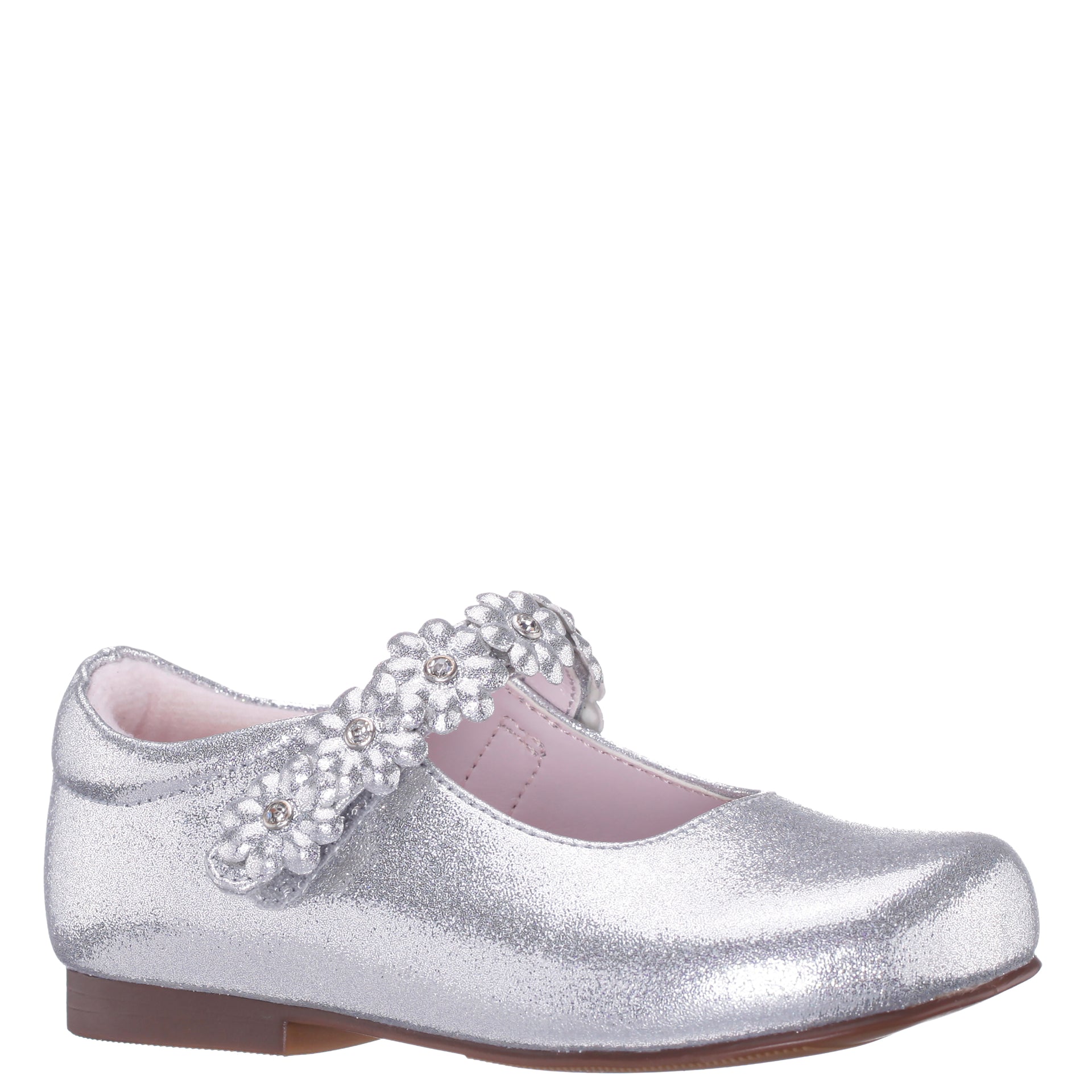 slim fit dress slacks Nina Tuley (Toddler/Little Kid) - Silver
