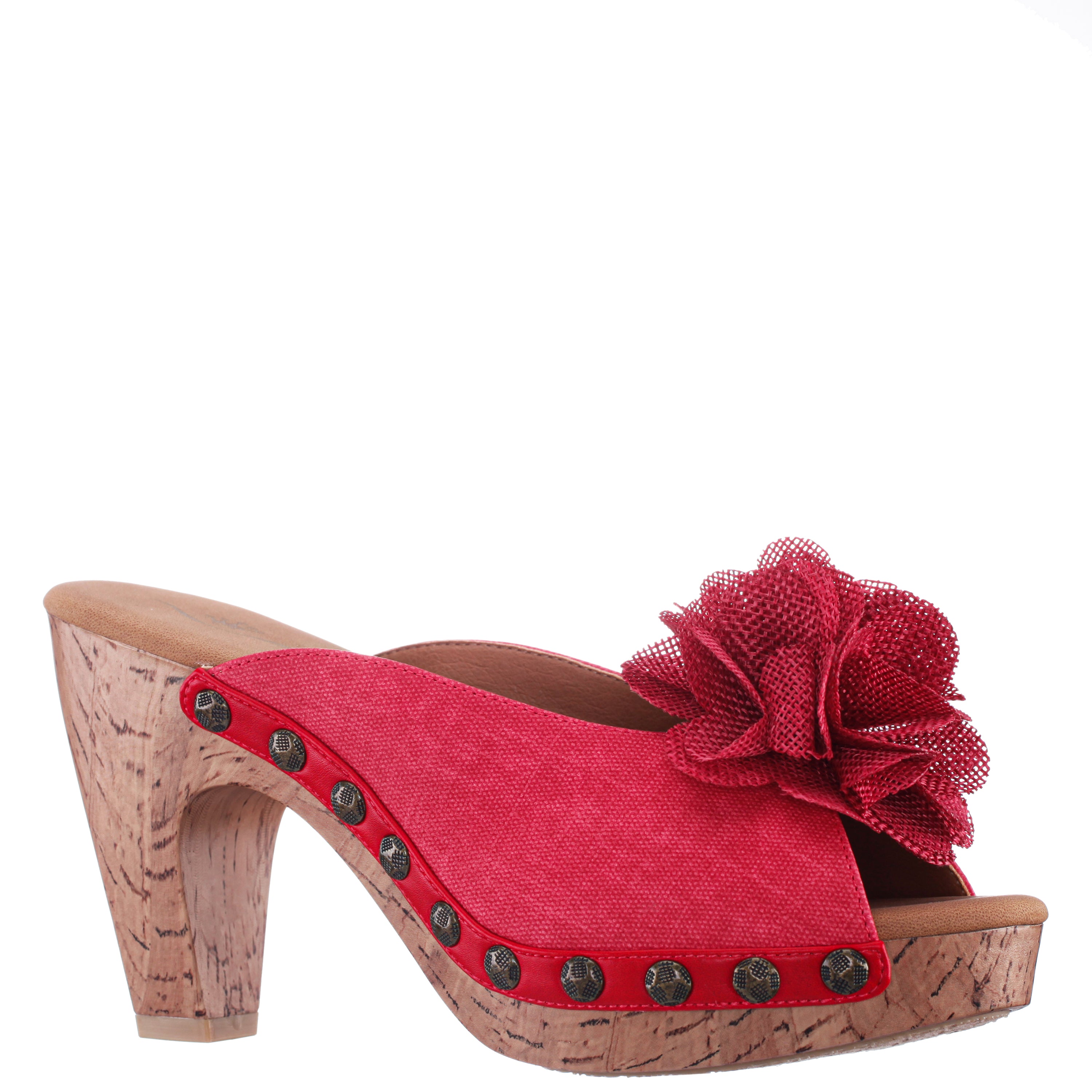 Womens Veneto Poppy Slip On High-Heel Platform Sandals | Nina Shoes