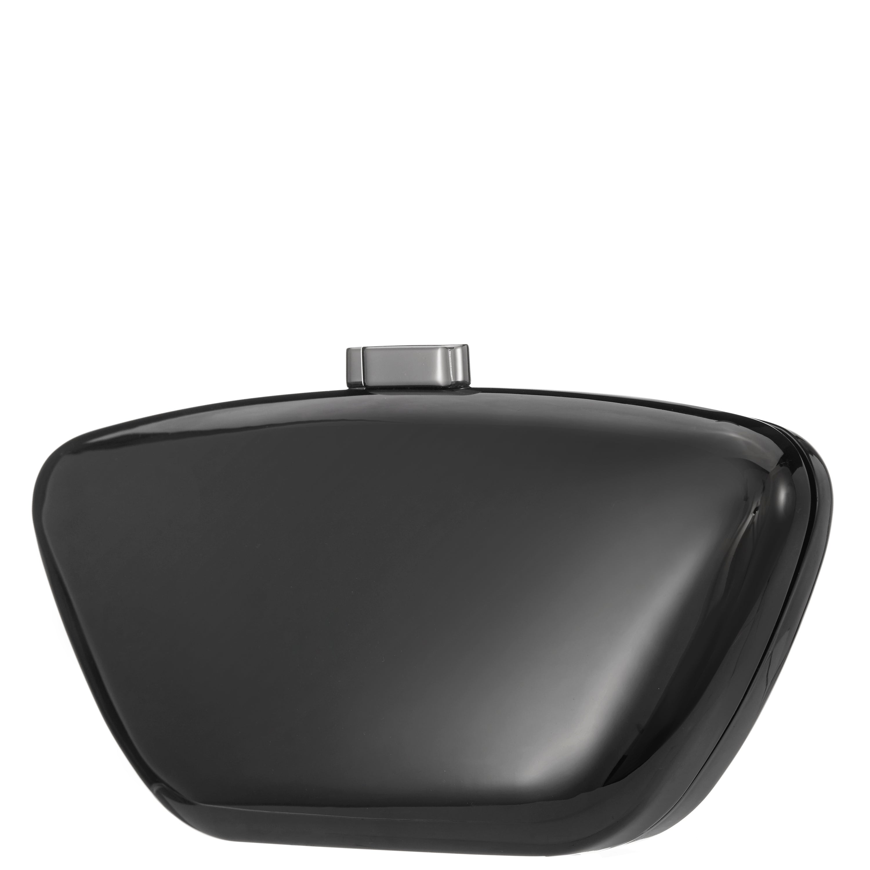 Womens Wham Grey Mirror Metallic Minaudiere | Nina Shoes