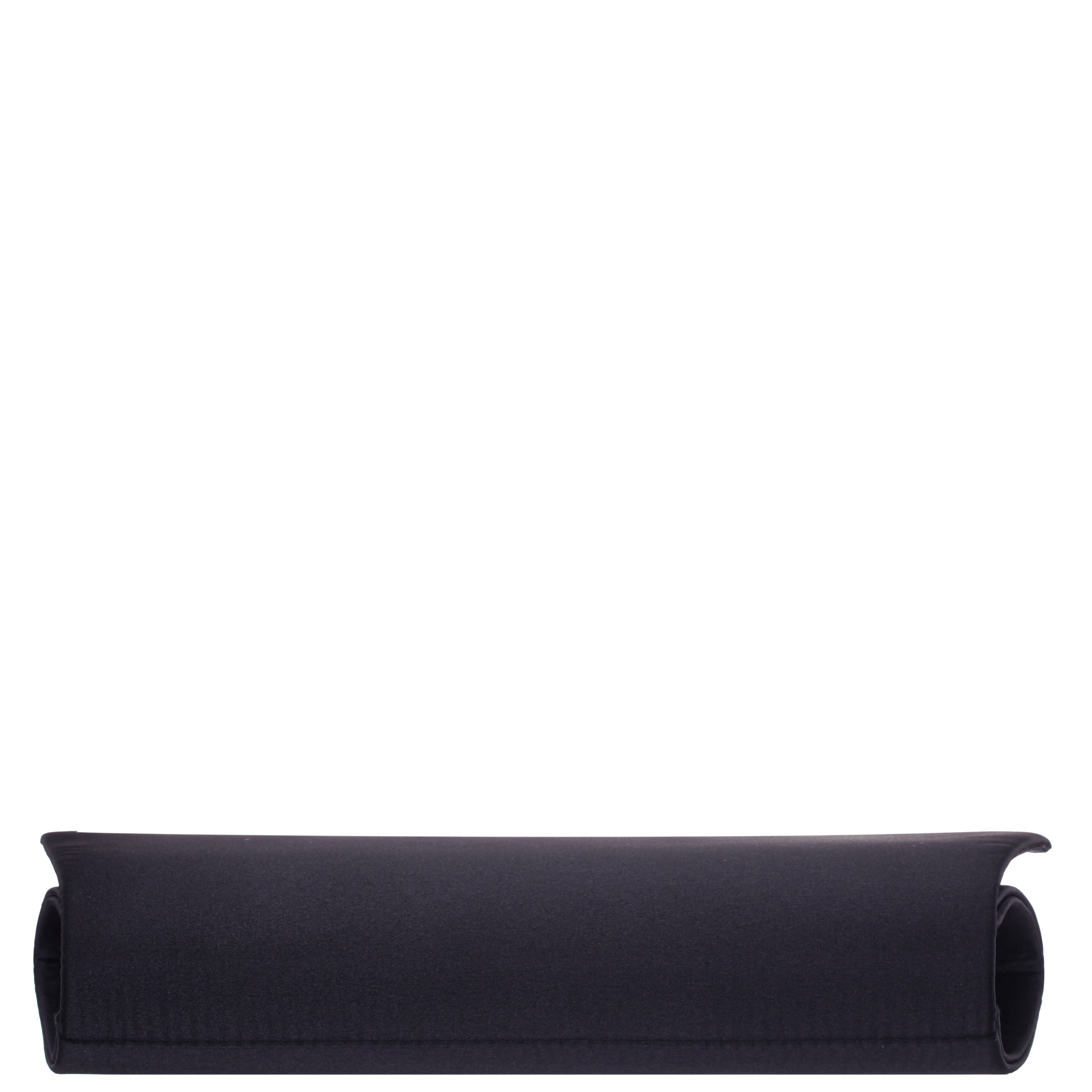 Womens Zoey-Z Black Satin Clutch Bag | Nina Shoes