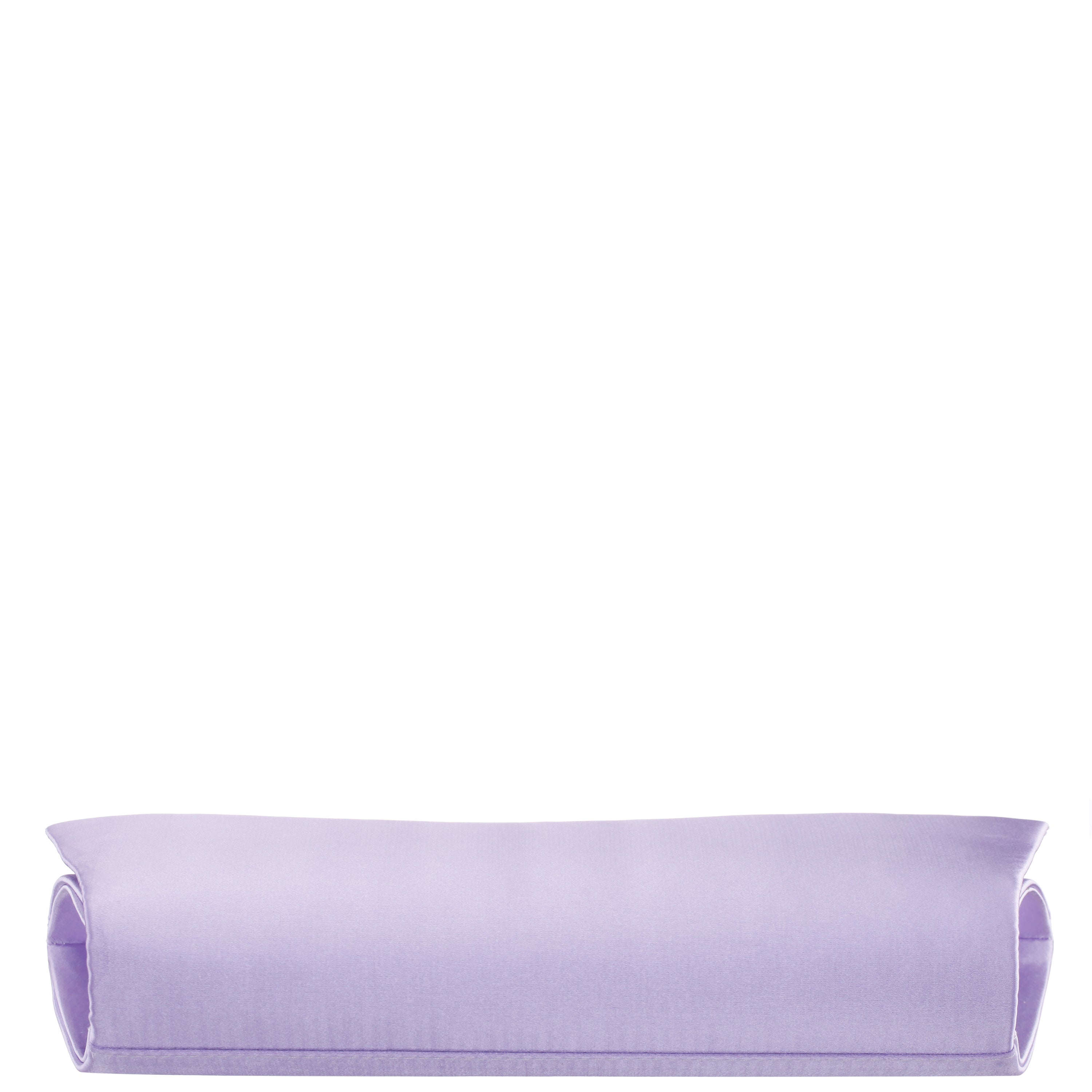 Womens Zoey-Z Purple Satin Clutch | Nina Shoes