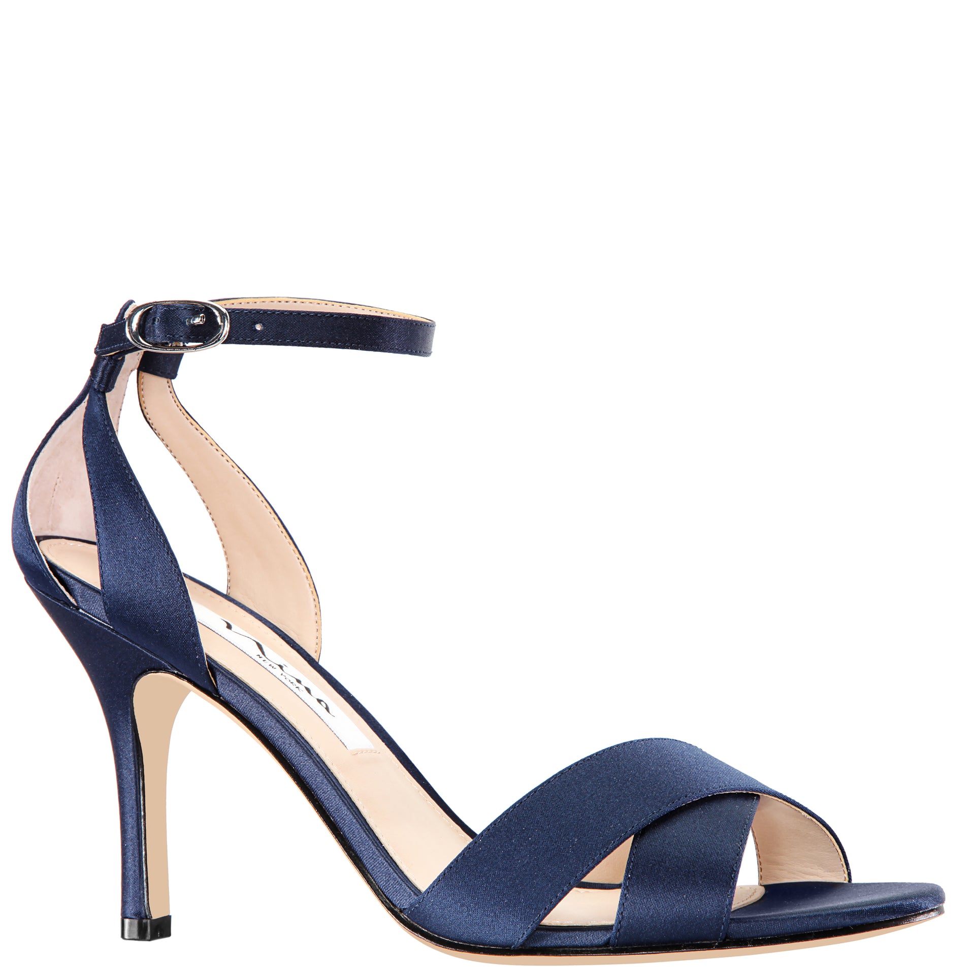 navy blue dress sandals for wedding Nina Venus Women's Shoes New : 9 M Color:Bahama Blue Glamorous heeled sandals crafted complete_the_look_review_us Tulle Bridal Ball Gown